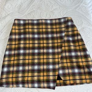 Plaid skirt